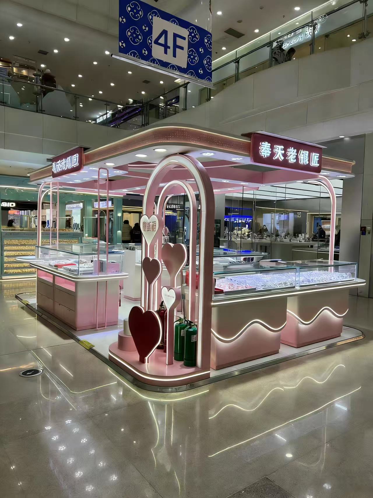 商店点位展示美陈定制