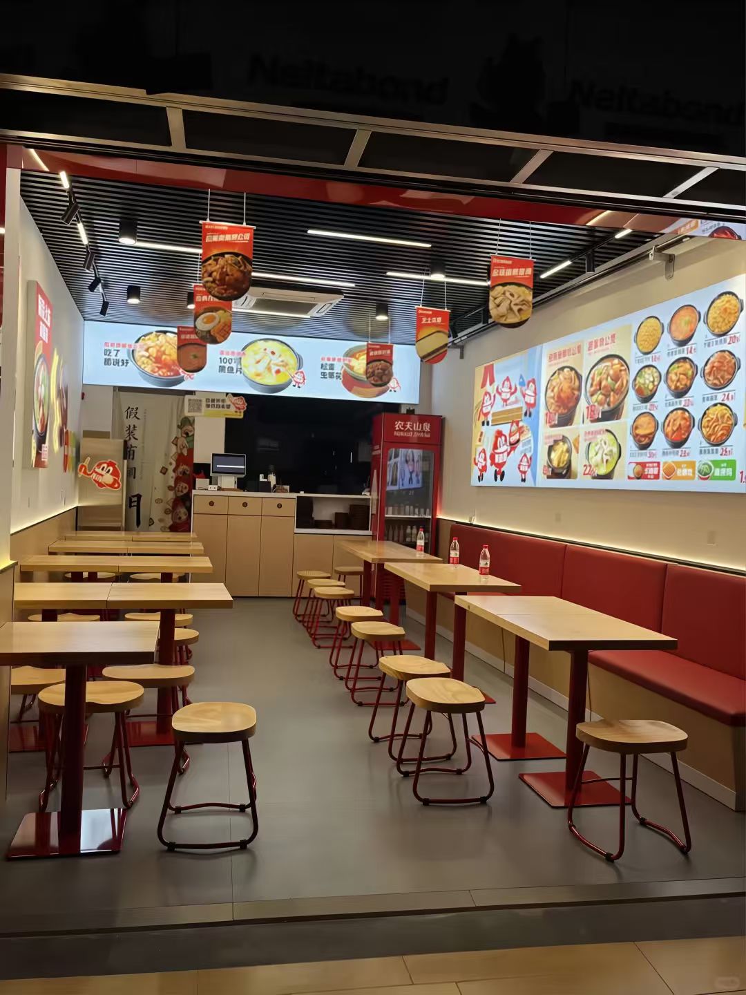 快餐店家具